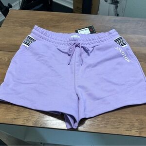 Peloton Women's Light Purple Athletic Shorts
